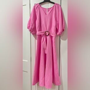Ann Taylor bright pink sample dress, one of a kind, 6